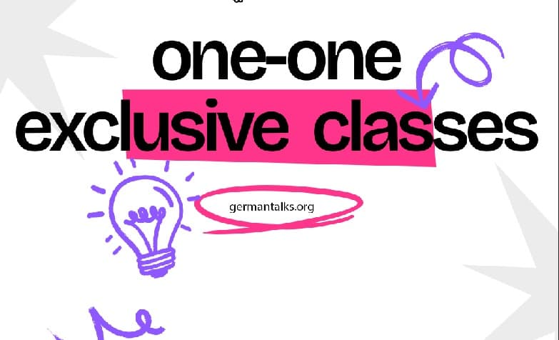 Deutsch A1 1 on 1 Session Classes